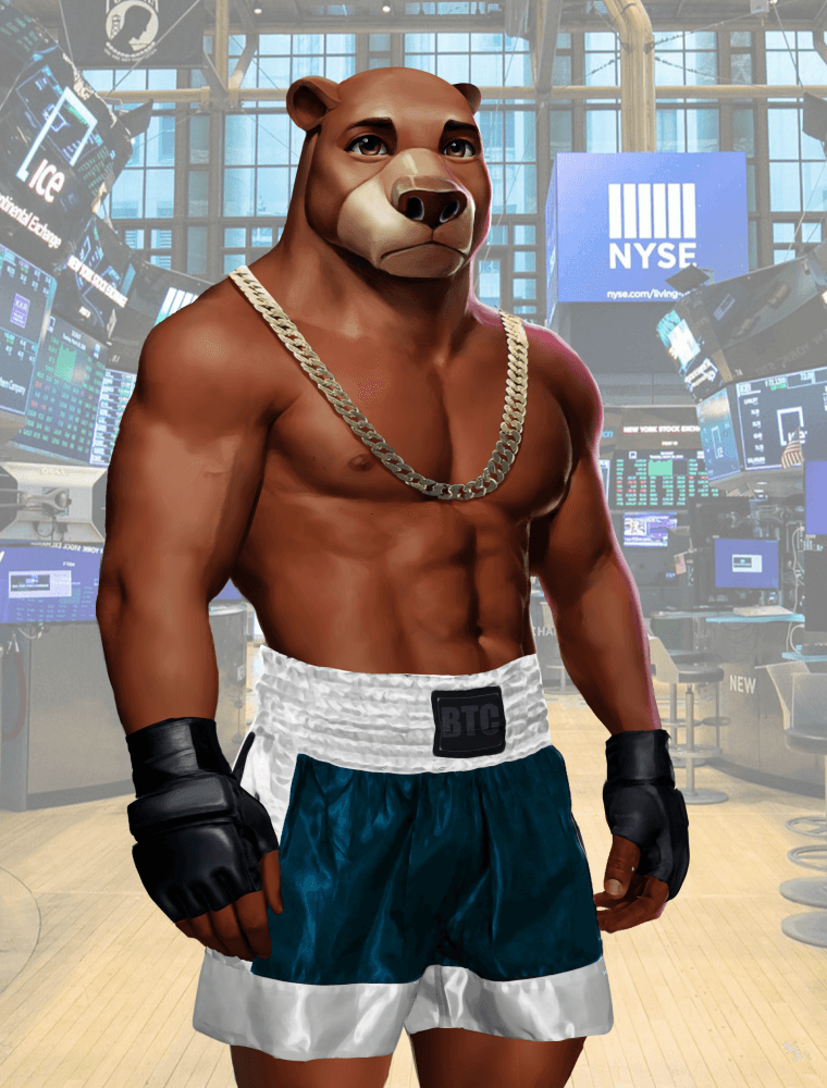 Wall Street Avatar Fighter Bear #184