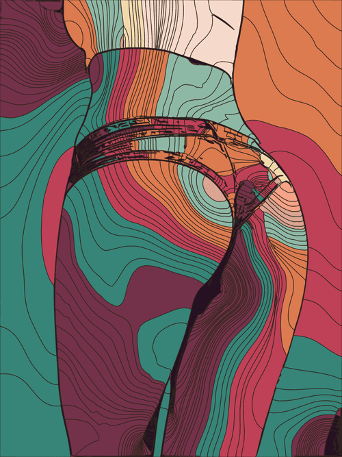 Geometric Girl #388