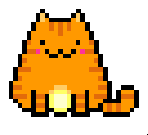 Pixel Chubby Cat - Collection 