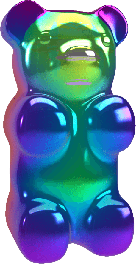 Rainbow Trip Gummy Bear #067