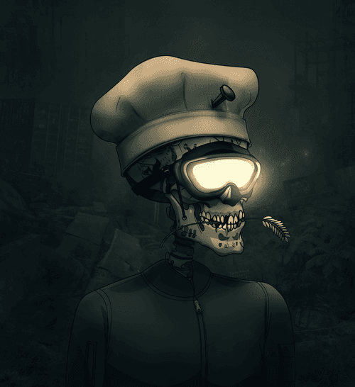 Dark Wicked cranium #10317