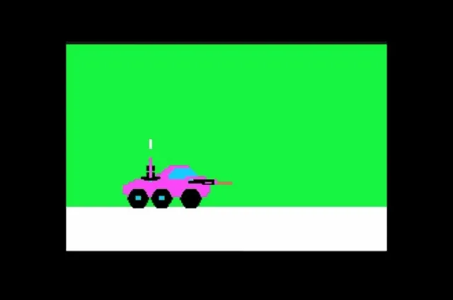 Tribute to Moon Patrol and the 80's (BASIC programming)