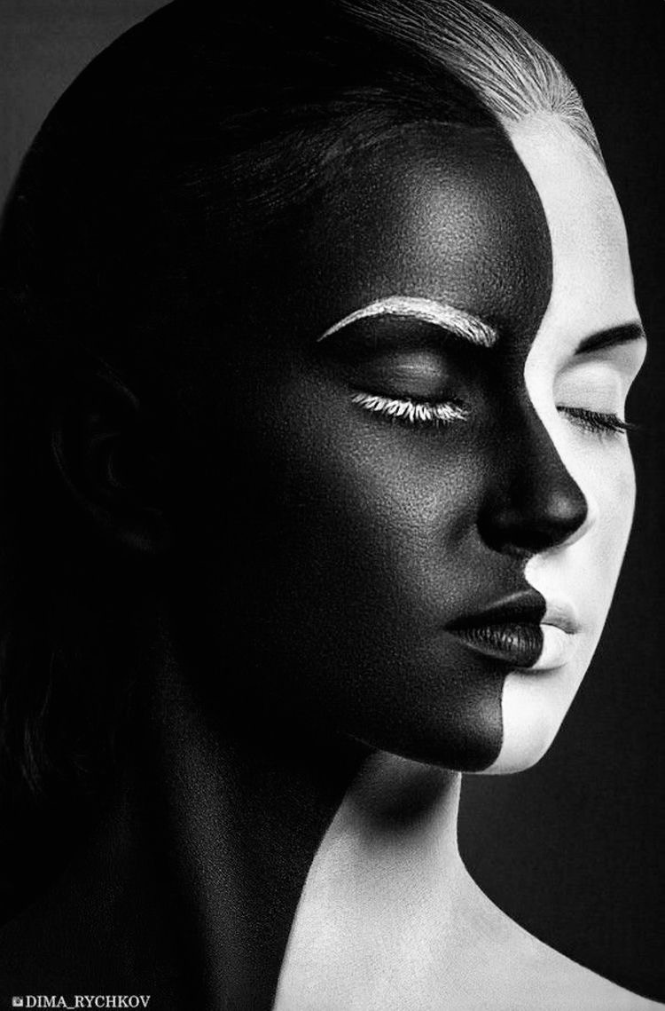 Black Man Muslim Girls Por N - Black white sexy girl painting Art - The best painting collection for the  beautiful world of NFT | OpenSea