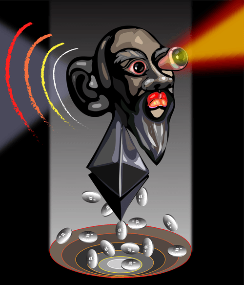 Big Ears - Eyes Open Ethereum Man