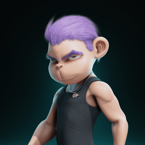 3D Cool Ape Club s