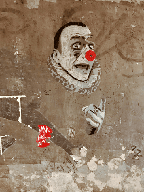 #007: Send In the Clowns - Street Art In Trasvereve, Rome