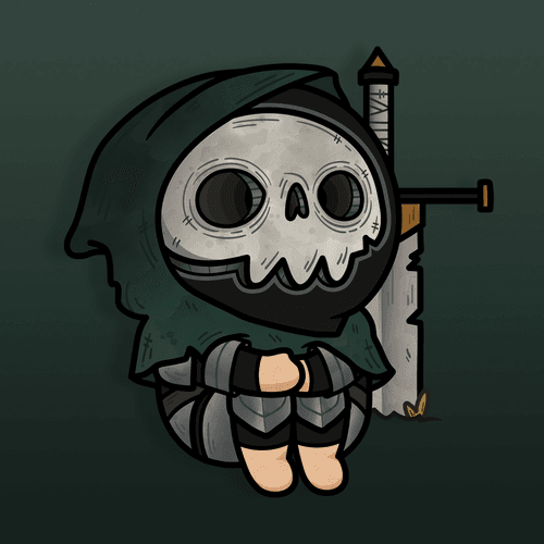 DEATH SKULL MASK CHARACTERS #006