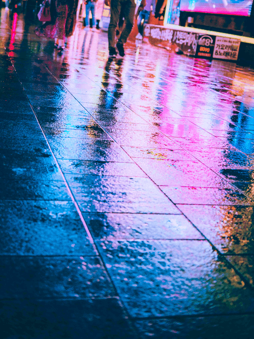 Neon-Soaked Streets