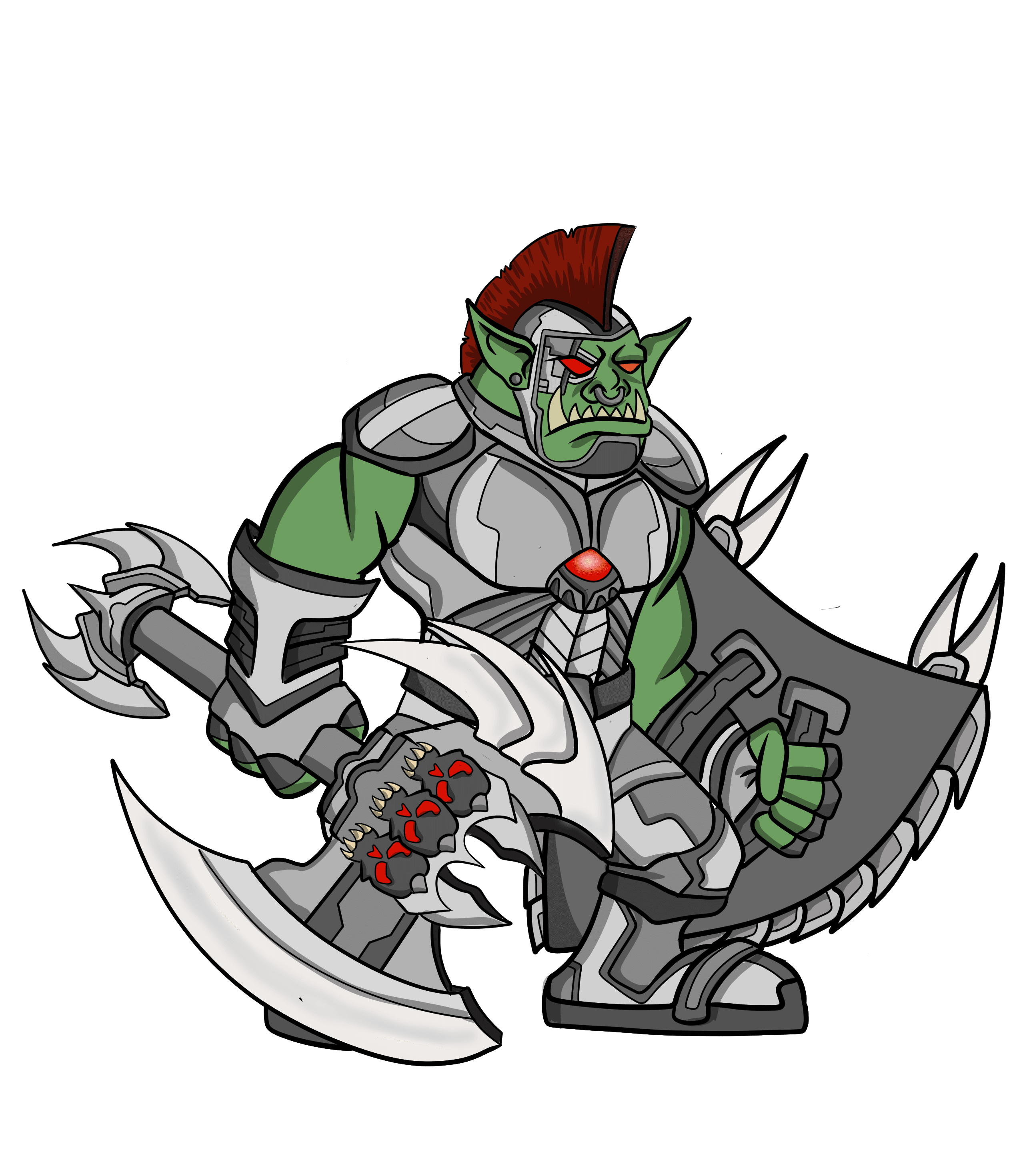 Orclands Warrior Orc Level 5