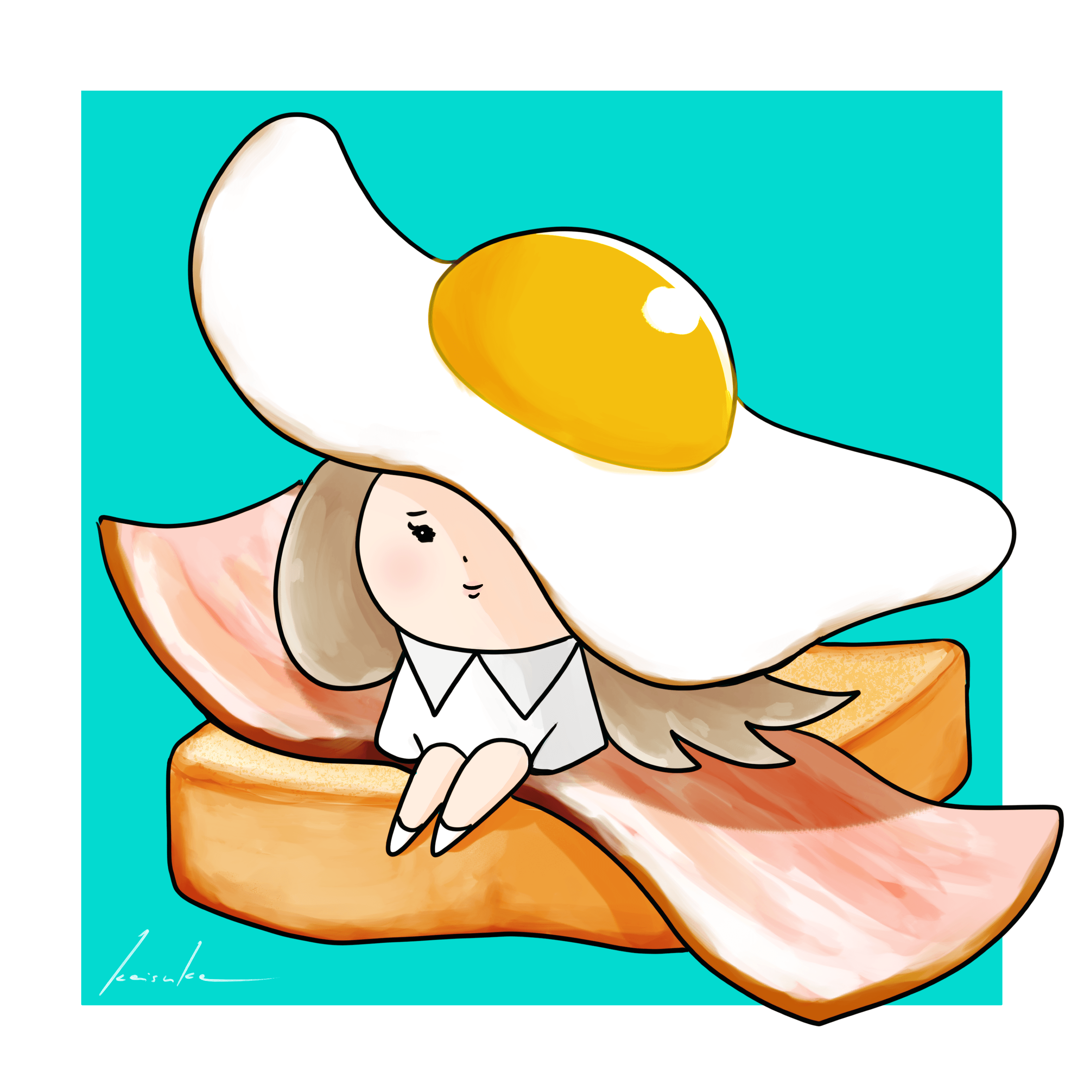 Petit Egg girl #3