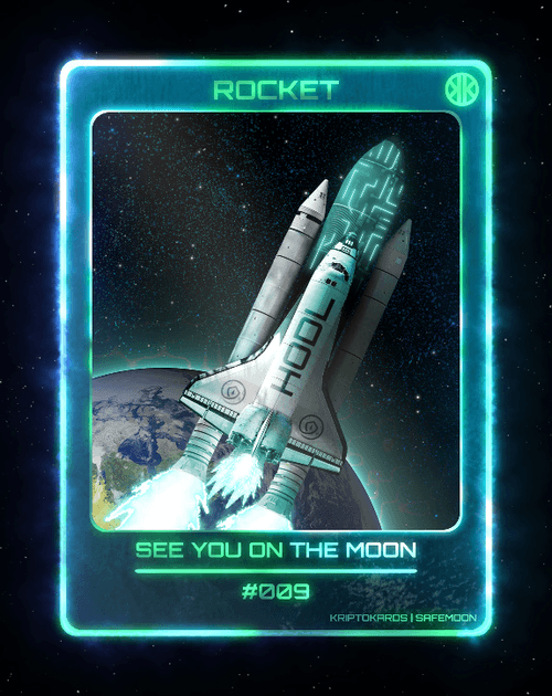 SafeMoon Rocket Card | #009