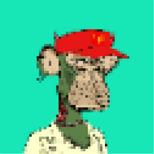 Fast Food Pixel Ape #256