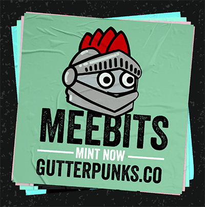 Gutter Punks Flyer - Meebits
