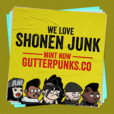 Gutter Punks Flyer - Shonen Junk