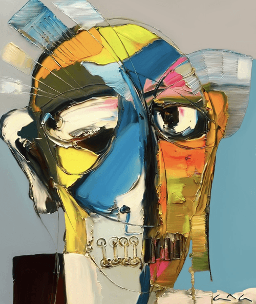 Expressionist Portrait #35