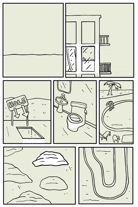 Walking Into The Toilet 