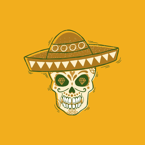 Crypto Skulls (Free NFT) #10023 amatør 1000x1000 Foto Crypto Skulls (Free NFT) #10023