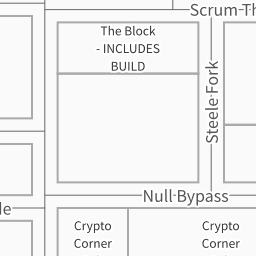 Land for sale in CryptoVoxels