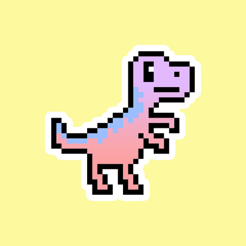 PixelSaurus Rex #0335