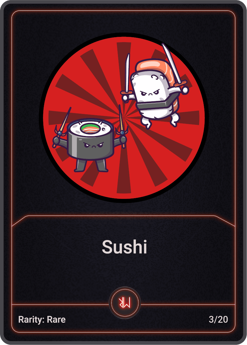 Sushi • 3/20