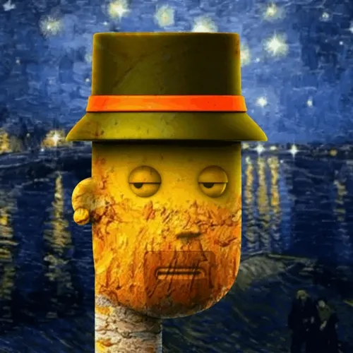 3D VAN GOGH PUNKS #016