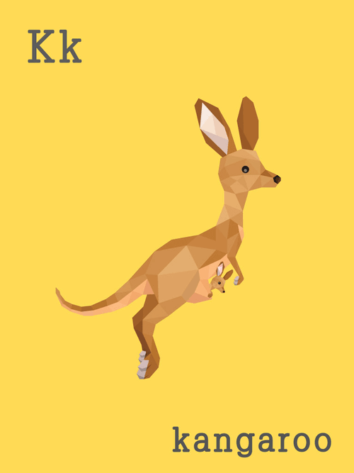 K is for Kangaroo