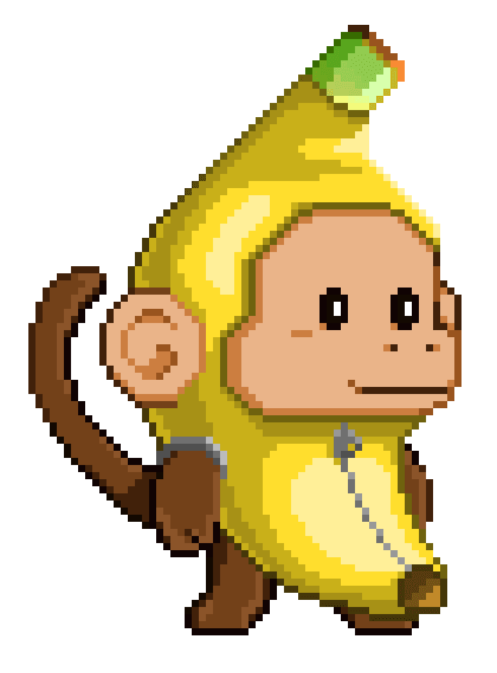 Banana Suit Monkey - Monkey Pool | OpenSea