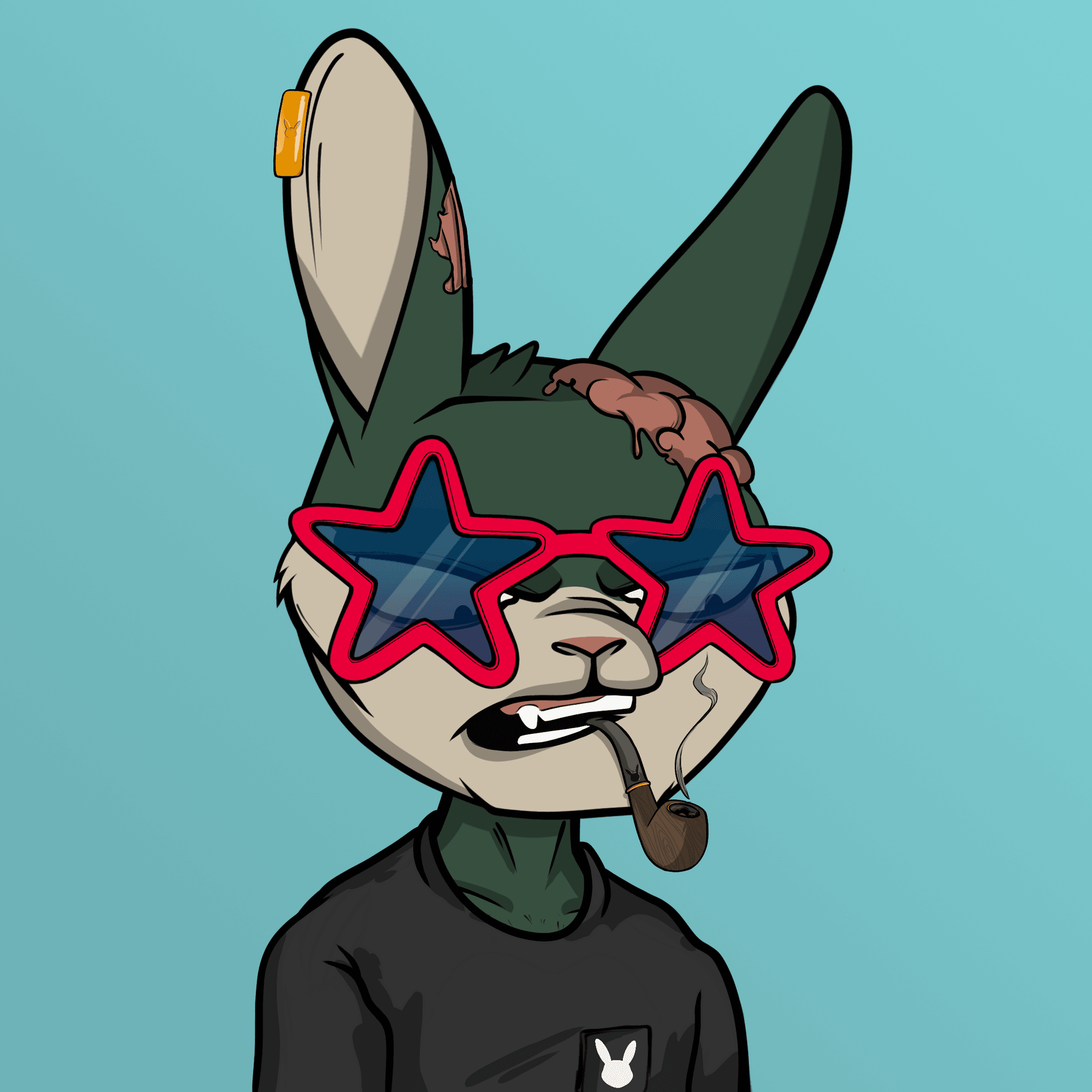 Mad Rabbit 0020 Mad Rabbits Riot Club OpenSea