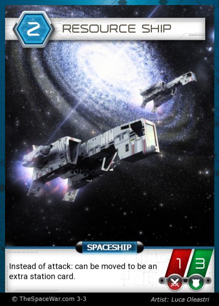 Resource ship • Card 93 of 102 (Physical Signed Card + NFT)