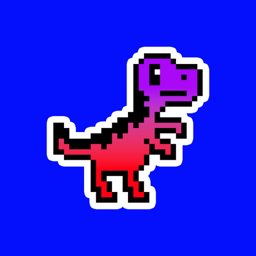 PixelSaurus Rex #0245