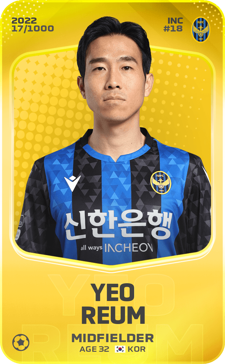 Yeo Reum 2022-23 • Limited 17/1000