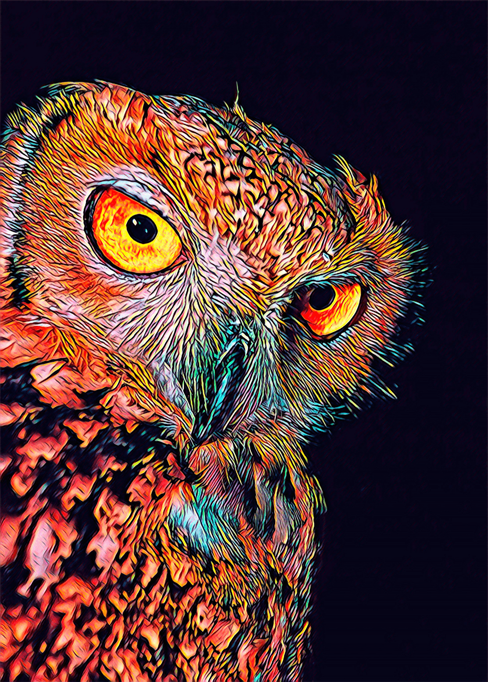 Voyeur Beach Pussy Close Up - Owl - BoxGallery | OpenSea