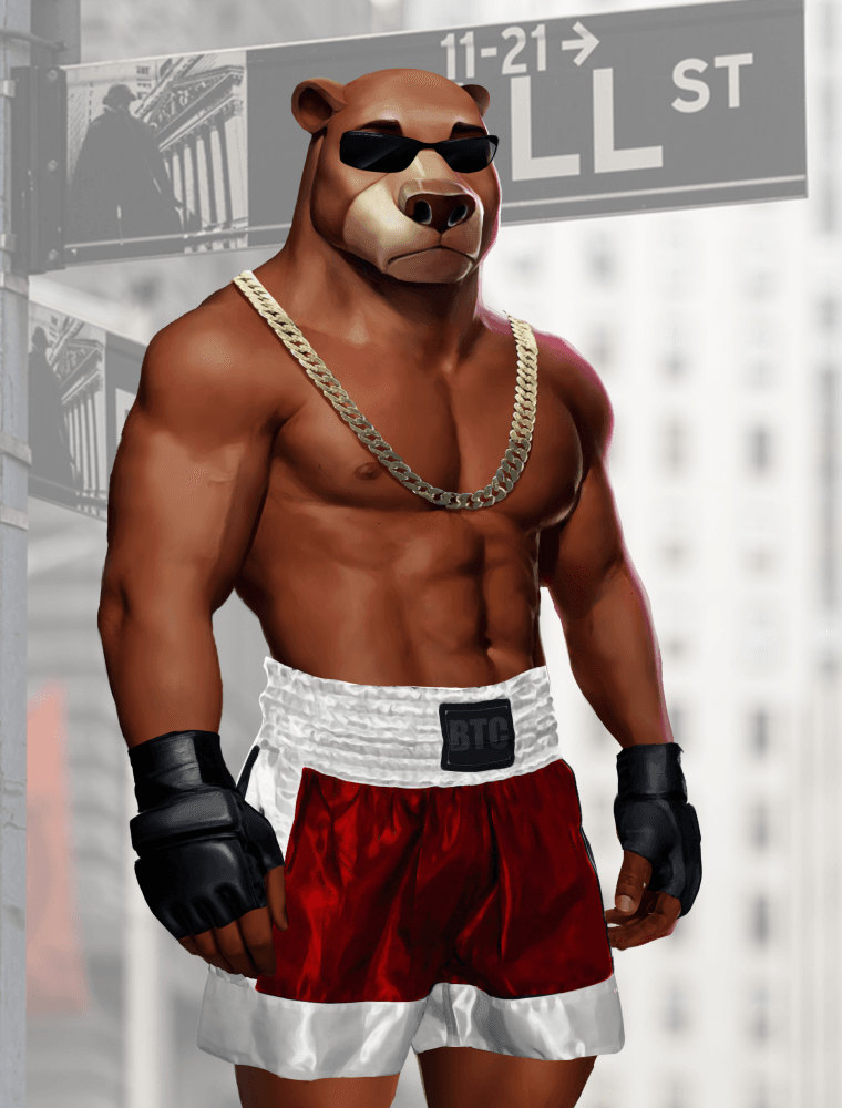 Wall Street Avatar Fighter Bear #430