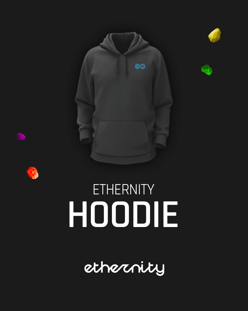 Ethernity Hoodie: Size Medium