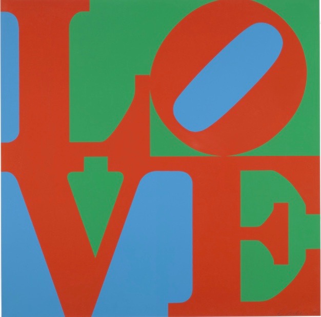 Robert Indiana, LOVE1967. The Museum of Modern Art, New York.
