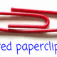 red paperclip