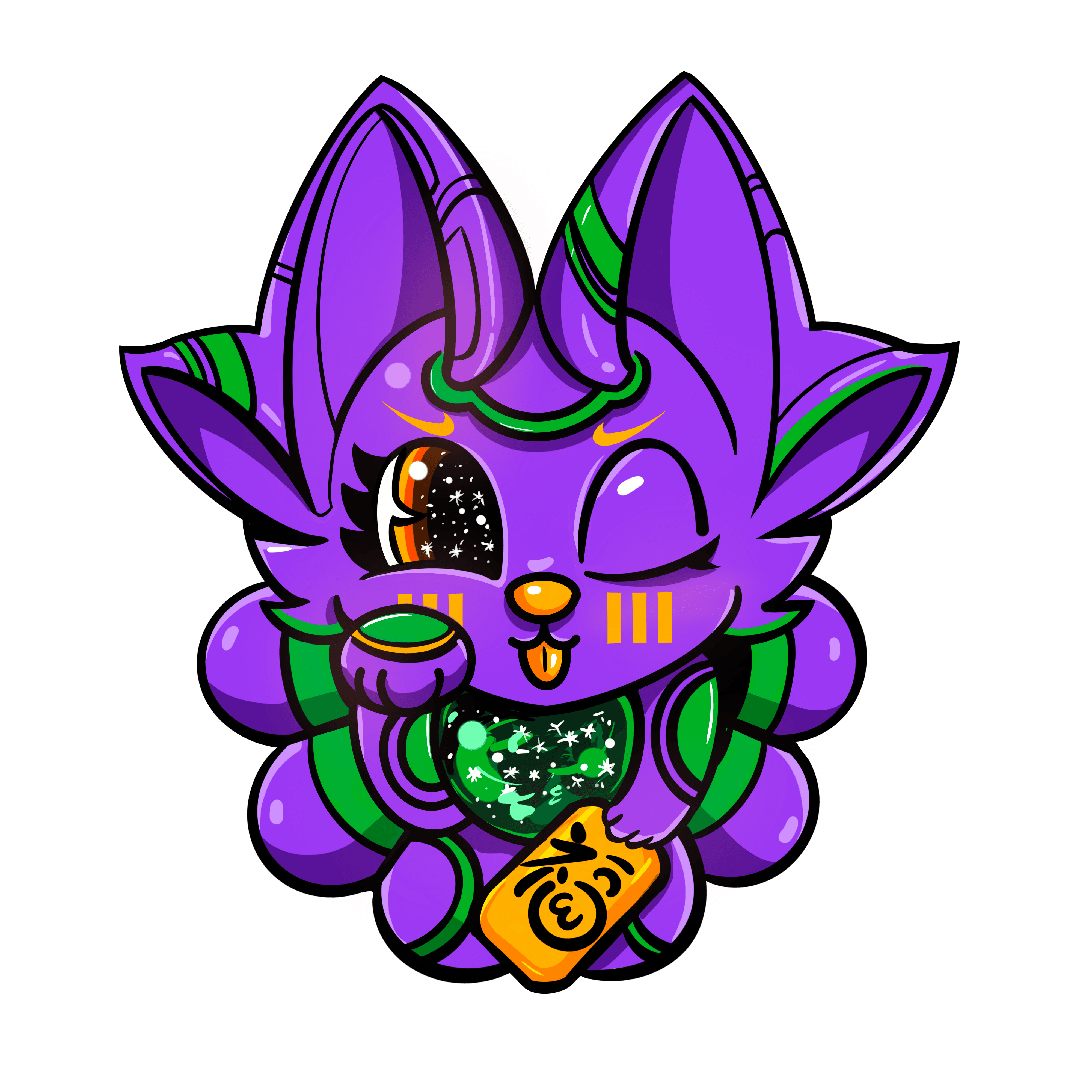 9 Tails Lucky Cat - 018 - ASHER