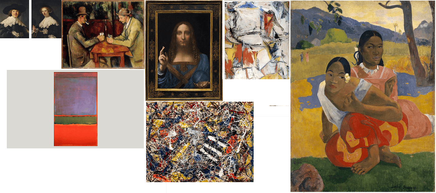 MOST EXPENSIVE PAINTINGS IN THE WORLD Collection OpenSea