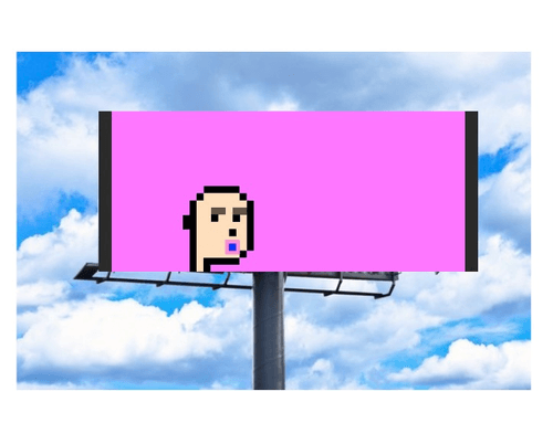 The CryptoBabyPunks Billboards