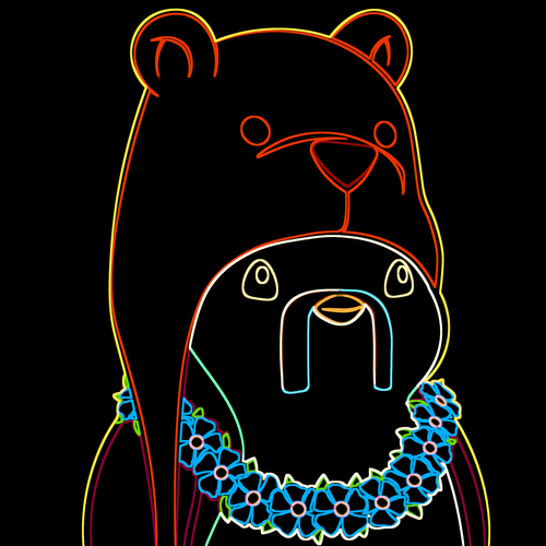 Neon Pudgy Penguin 215