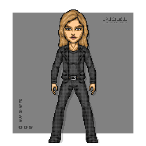 Pixel:Heroes S01 #005 / Edition 4 of 5 / Ava Sharpe