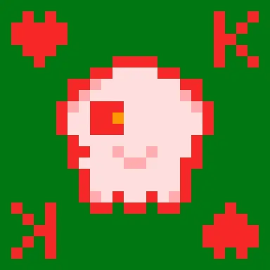 Kawaii SKULL #8352