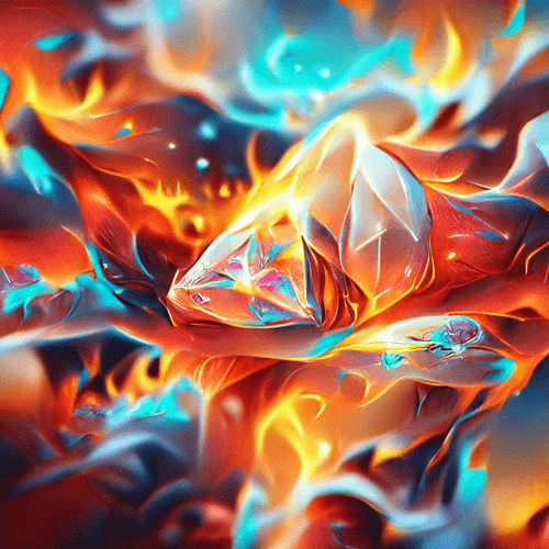 Ethereal Fire Diamond by Gansy