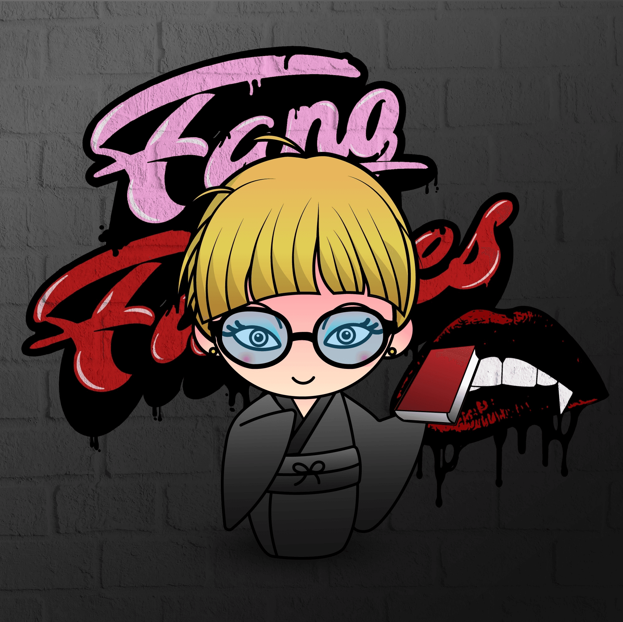 Berenike - Fang Fatales x Kokeshi Dolls #1