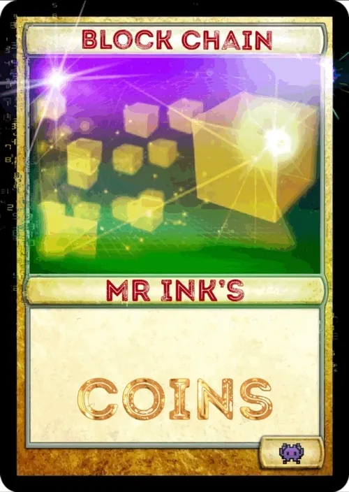 BLOCK CHAIN < Rare 1 Of 1 - GC 