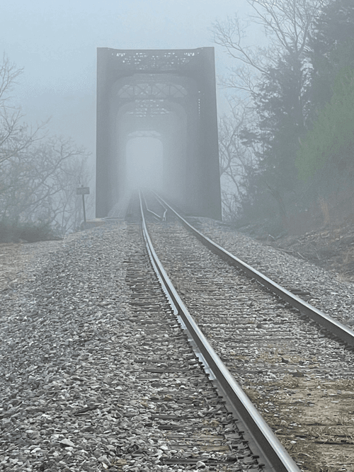 Foggy tracks