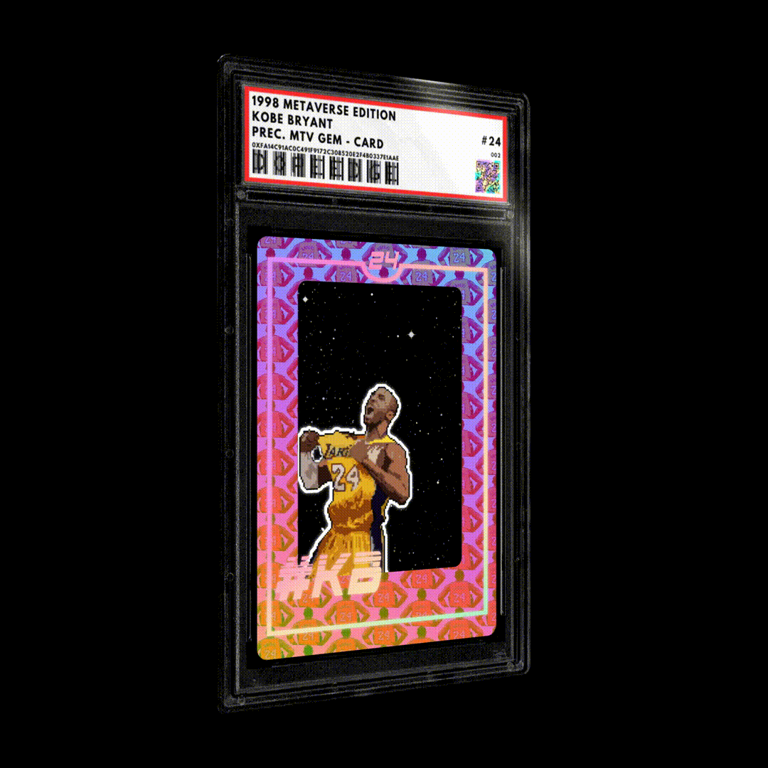 Kobe Bryant - Basketball Crypto Card Collectible #nft