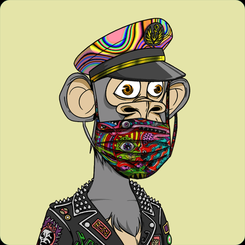 Covid Bored Ape #128