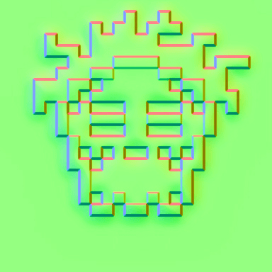 Kawaii SKULL #1102