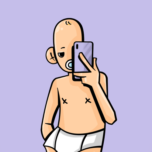 Selfie Club #69 (Cool Guy)